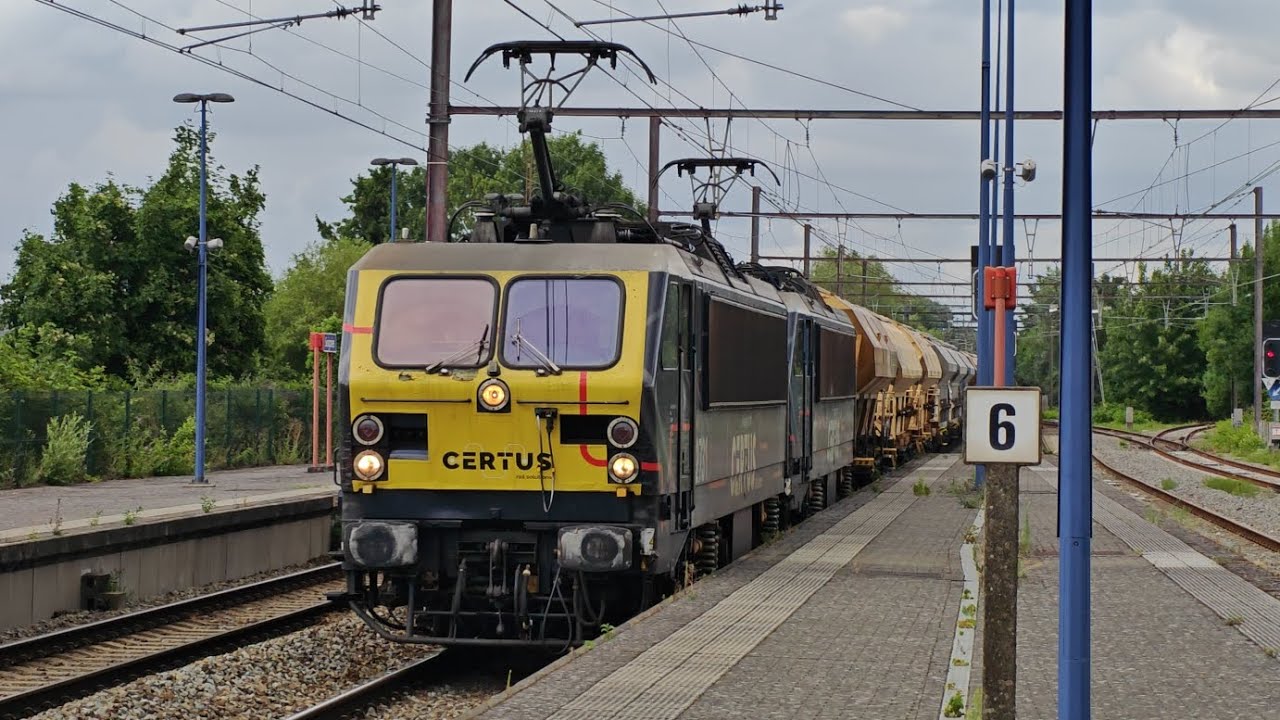 [4K] Compilation de Trains en Gare de Soignies ( Lineas, Infrabel, Ouigo, etc... )