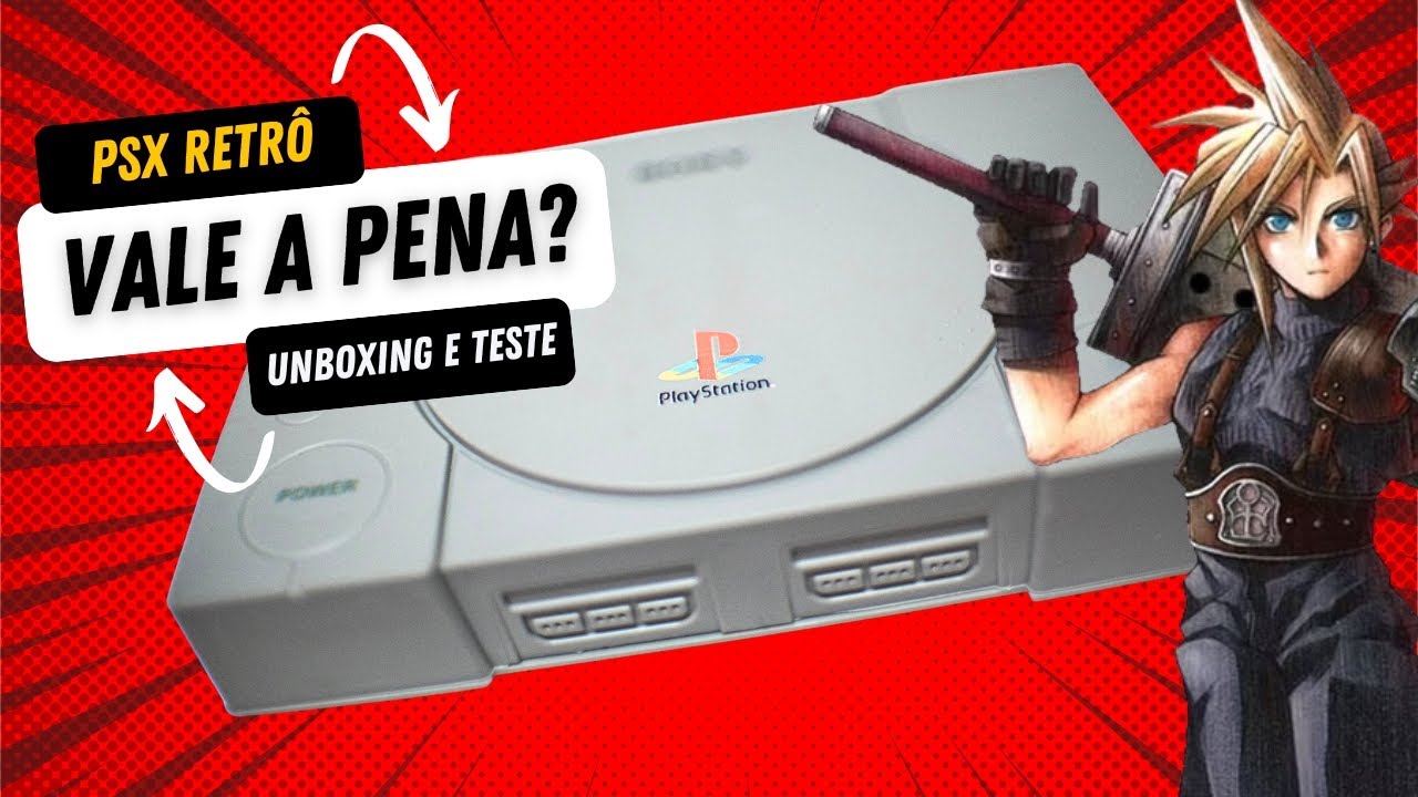 Comprei um MINI CONSOLE RETR&Ocirc; que roda PS1 - vale a pena?