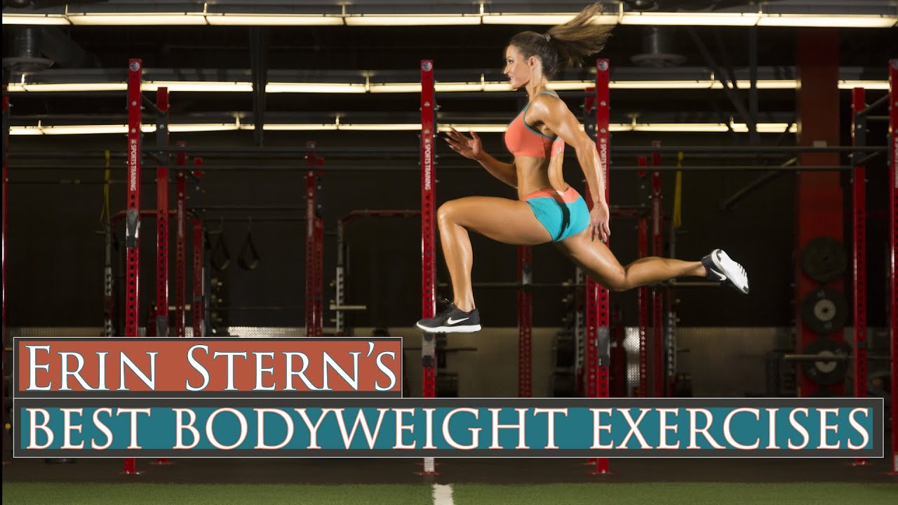 Best Bodyweight Exercises | Get Fit Anywhere With Erin Stern Fitness