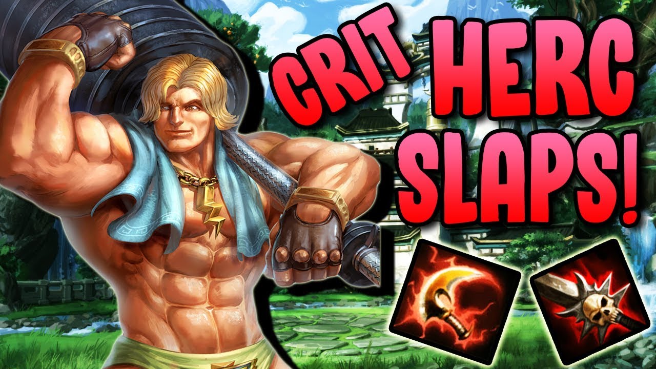 CRIT HERCULES ABSOLUTELY SLAPS! SO MUCH POWER AND CRITS! - Masters Ranked Duel - SMITE