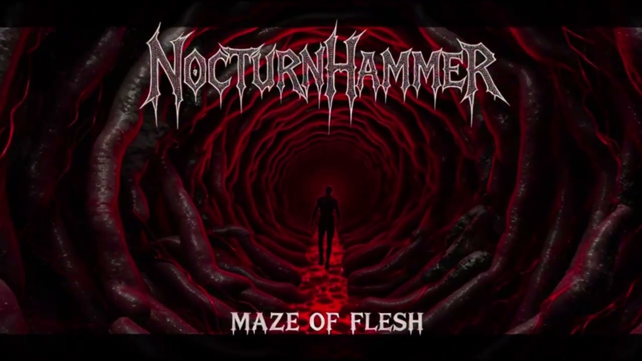 NocturnHammer &ndash; Maze of Flesh (Official Lyric Video | Brutal Metal) #metal #metalfans #musica #music
