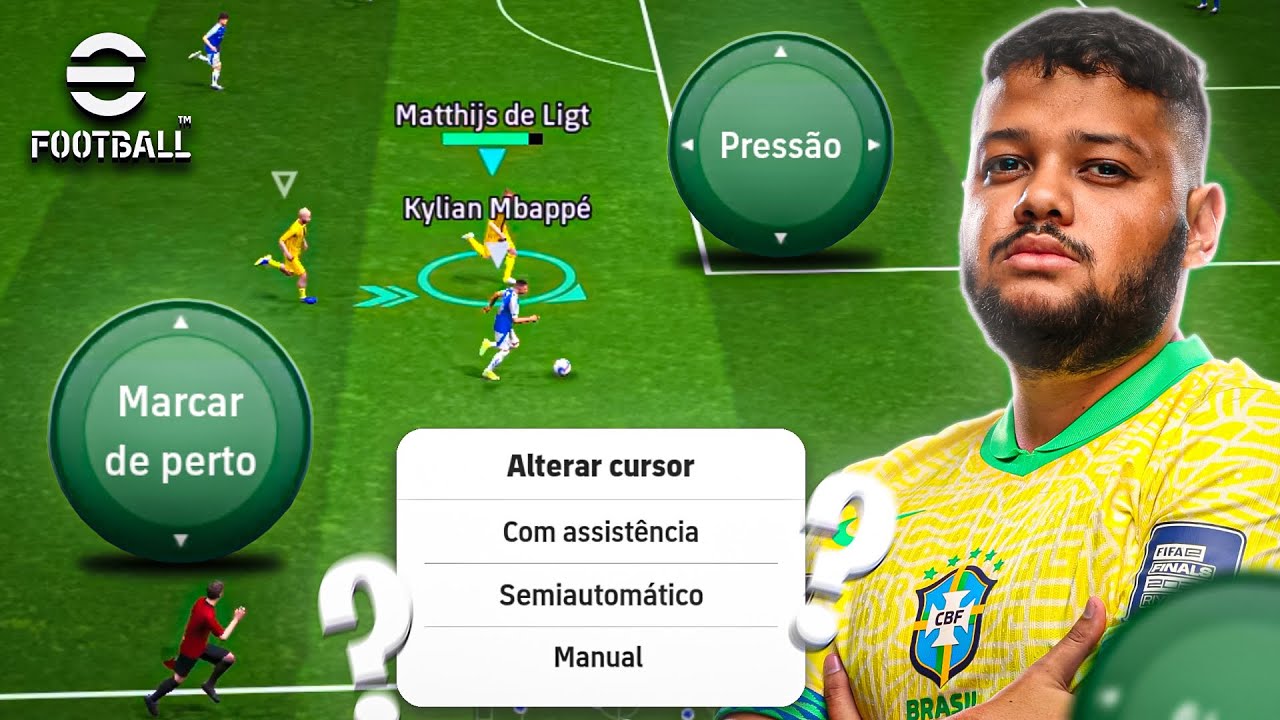 Como MARCAR CORRETAMENTE no Efootball Mobile