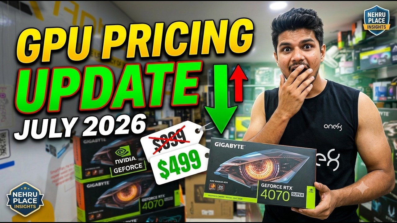 Latest GPU Prices in Nehru Place 🔥 RTX 5090, 5080, 5070, 5060 | Best Deals 2026