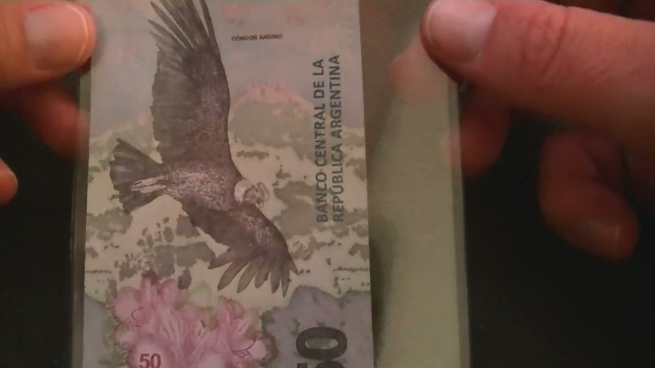 Banknotes - 50 pesos, Argentina, 2020