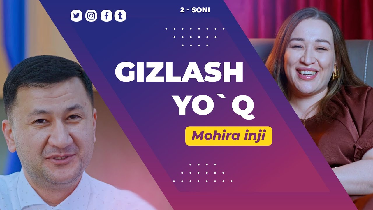 MOHIRA INJI HECH YERDA OYTMAGAN GAPLARINI OYTDI 
