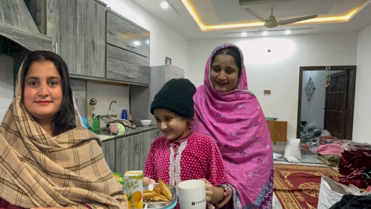 Islamabad mai barish or bachon ki party | sidra ki shahzadiyan 