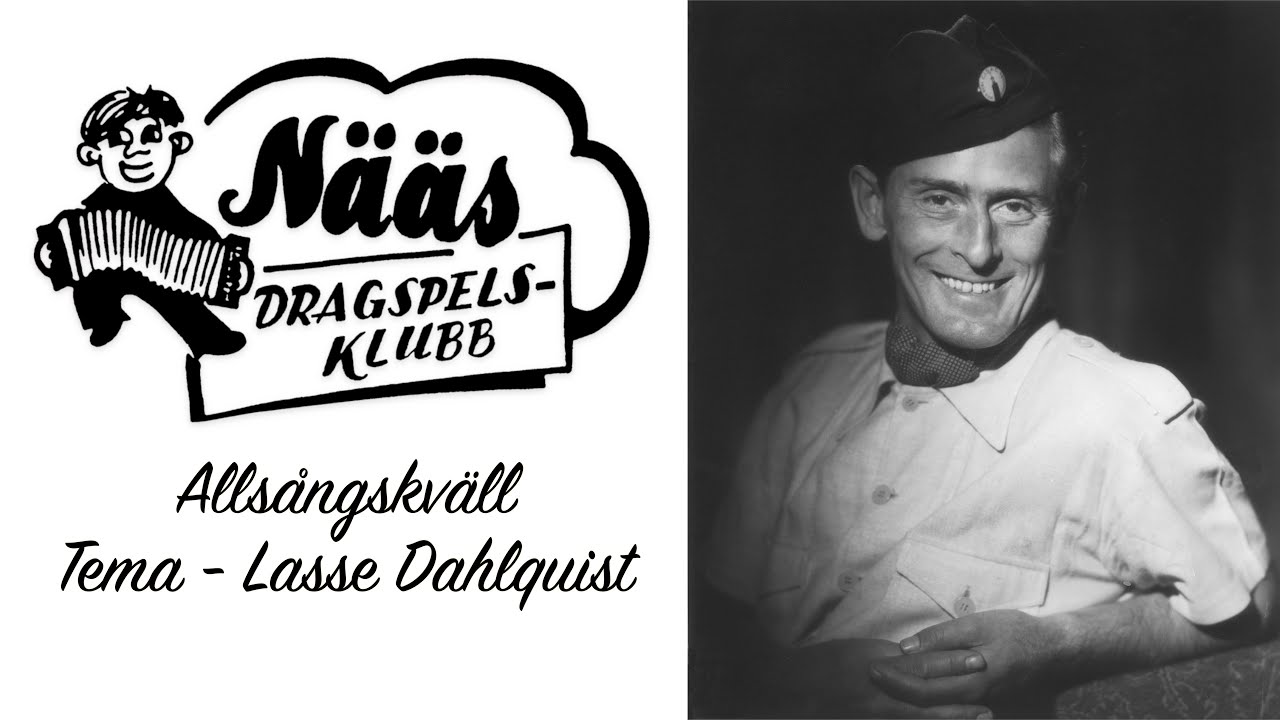 Allsång med Nääs Dragspelsklubb - Tema Lasse Dahlquist