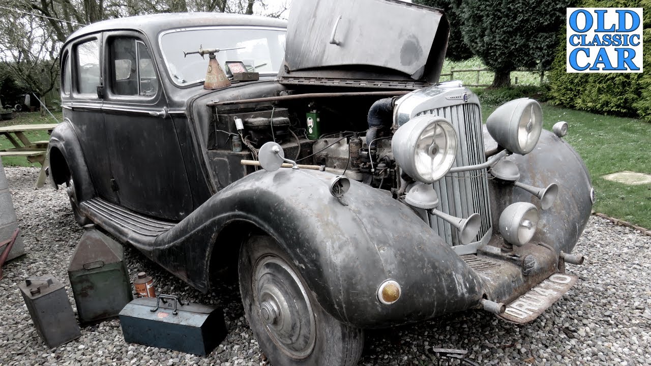 The "barn find" condition 1930s Talbot 3-Litre - full intro to this pre-war car discovery 😎🚘