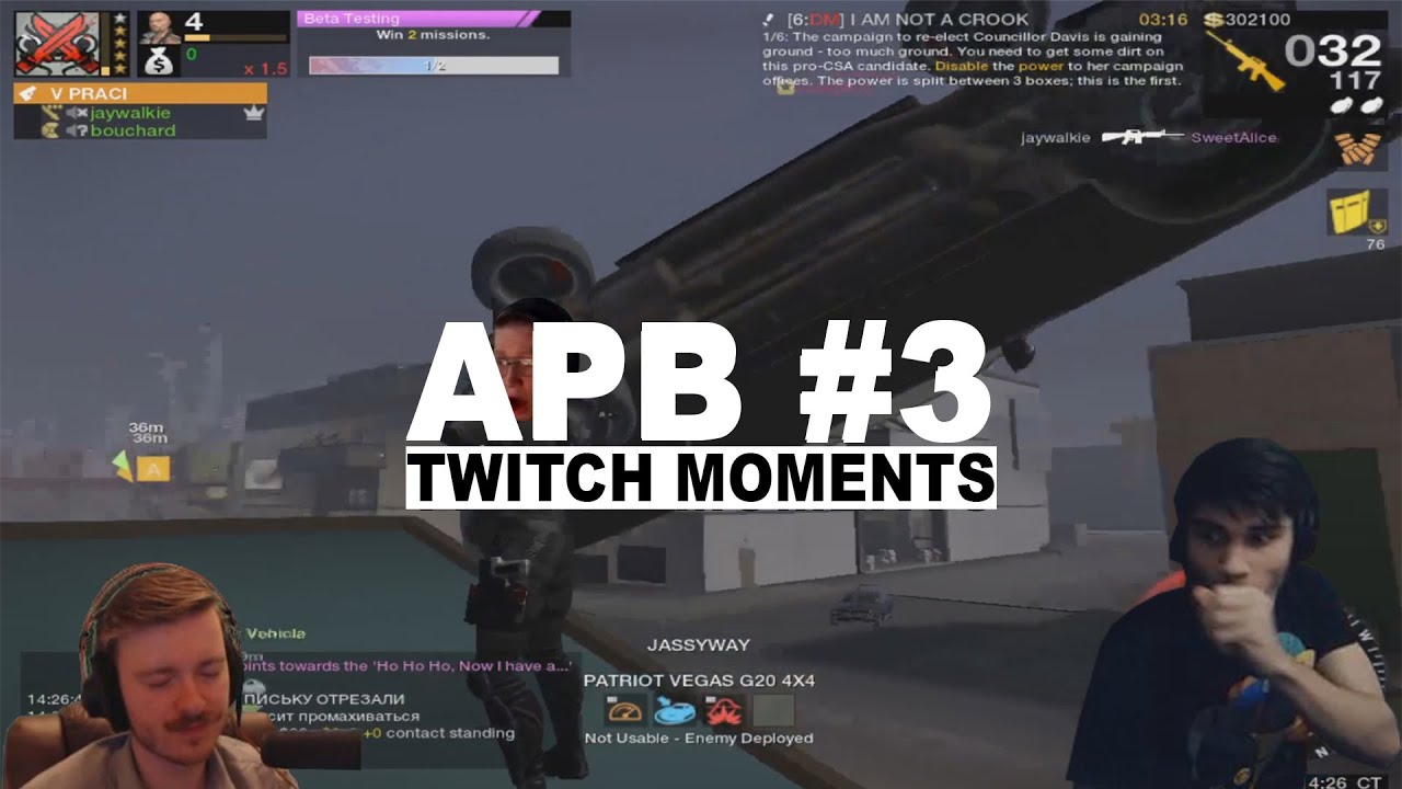 APB:Reloaded - Twitch Moments #3