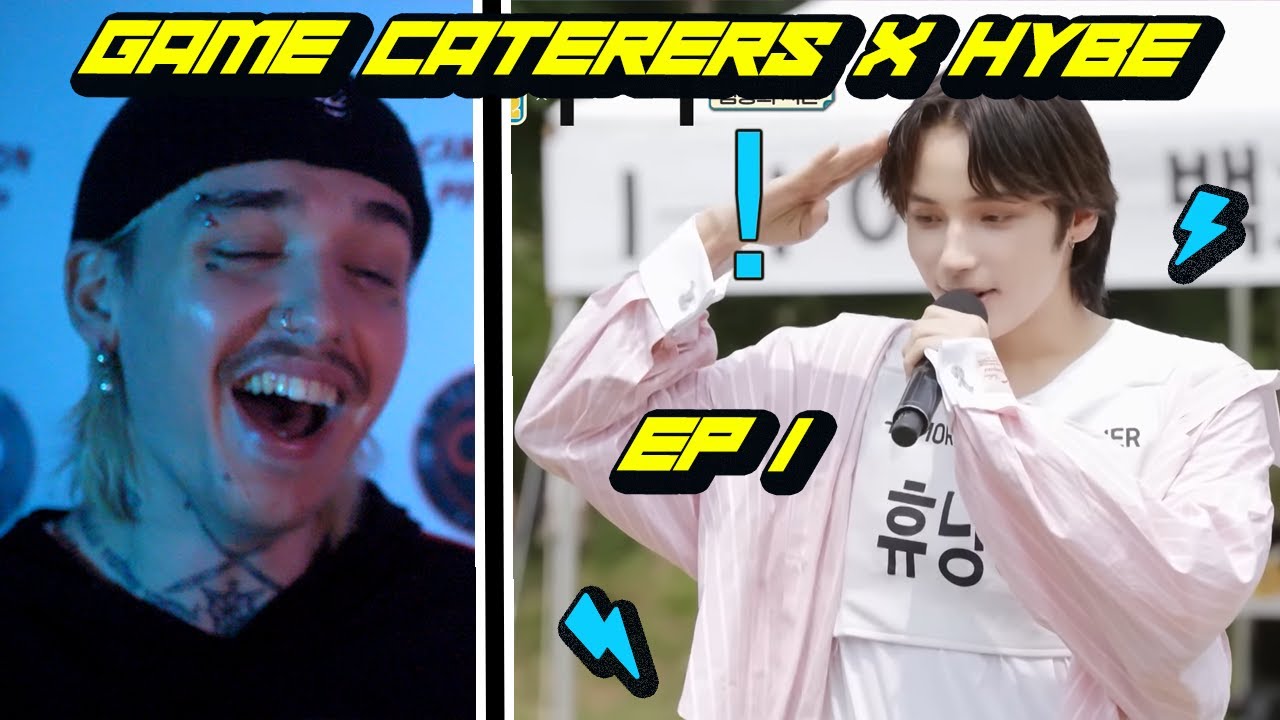 watching 'The Game Caterers x HYBE' episode 1
