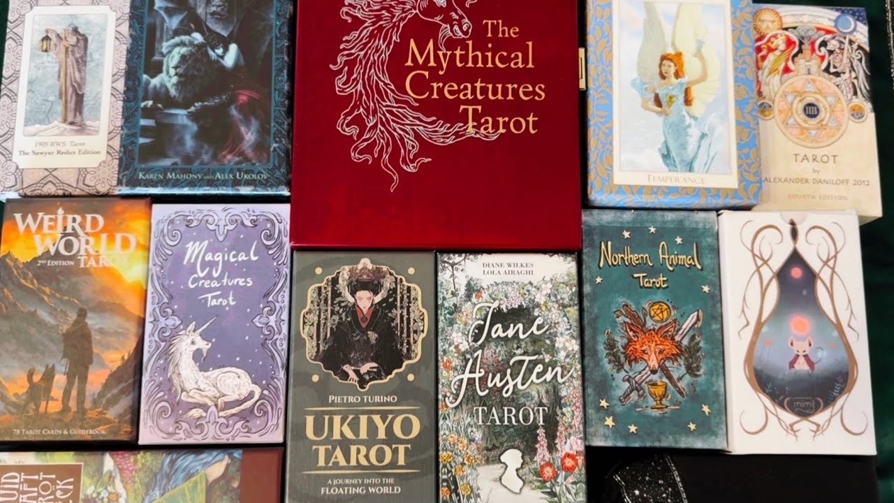 Моя коллекция колод Таро часть 32💫 My collection Tarot💫 #покажинамсвоиколоды #showusyordecks