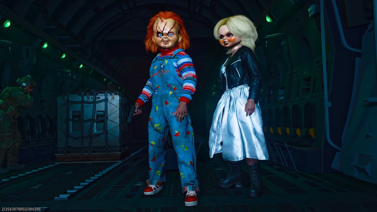 ALL CHUCKY & TIFFANY'S FINISHING MOVES IN BLACK OPS 6!