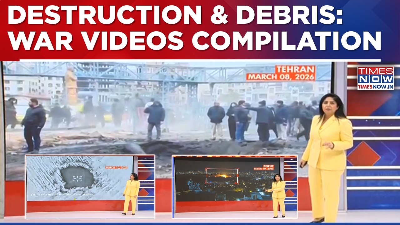Iran War: 1200 Killed So Far? Damage & Debris Seen In Tehran, Watch Most Defining War Videos