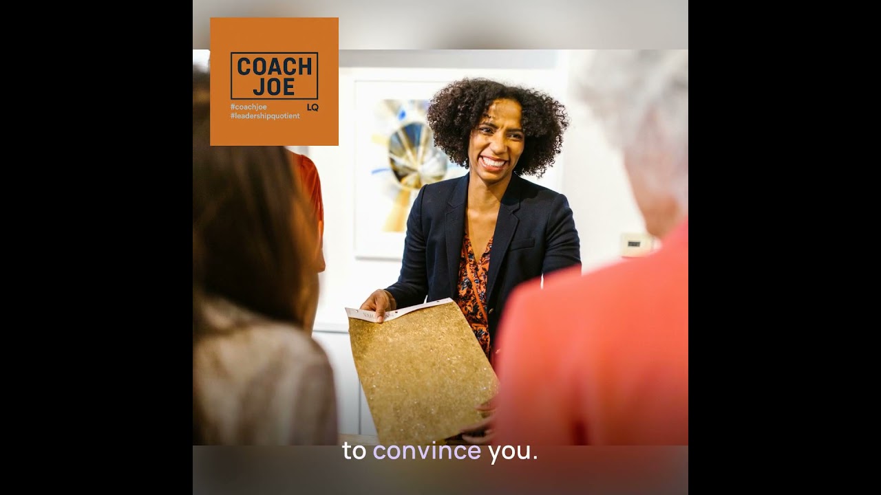 Serve, Don&rsquo;t Sell: The Mindset That Builds Real Leadership | Coach Joe #coachjoe #leadership