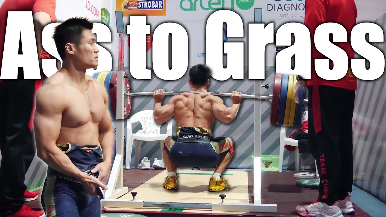 Team China Squats DEEP