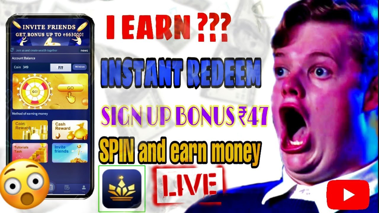 BEST SELF EARNING APP 2021&bull;SPIN AND WIN MONEY&bull; ||COMMISSION CLUB|| ||LIVE PROOF||
