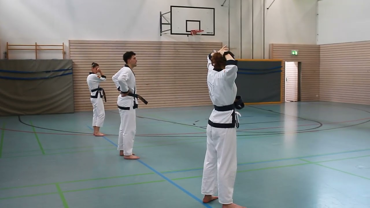 Tang soo do Beilstein 2025 Fur die Dans missen sie Ausdauer machen in der Prüfung