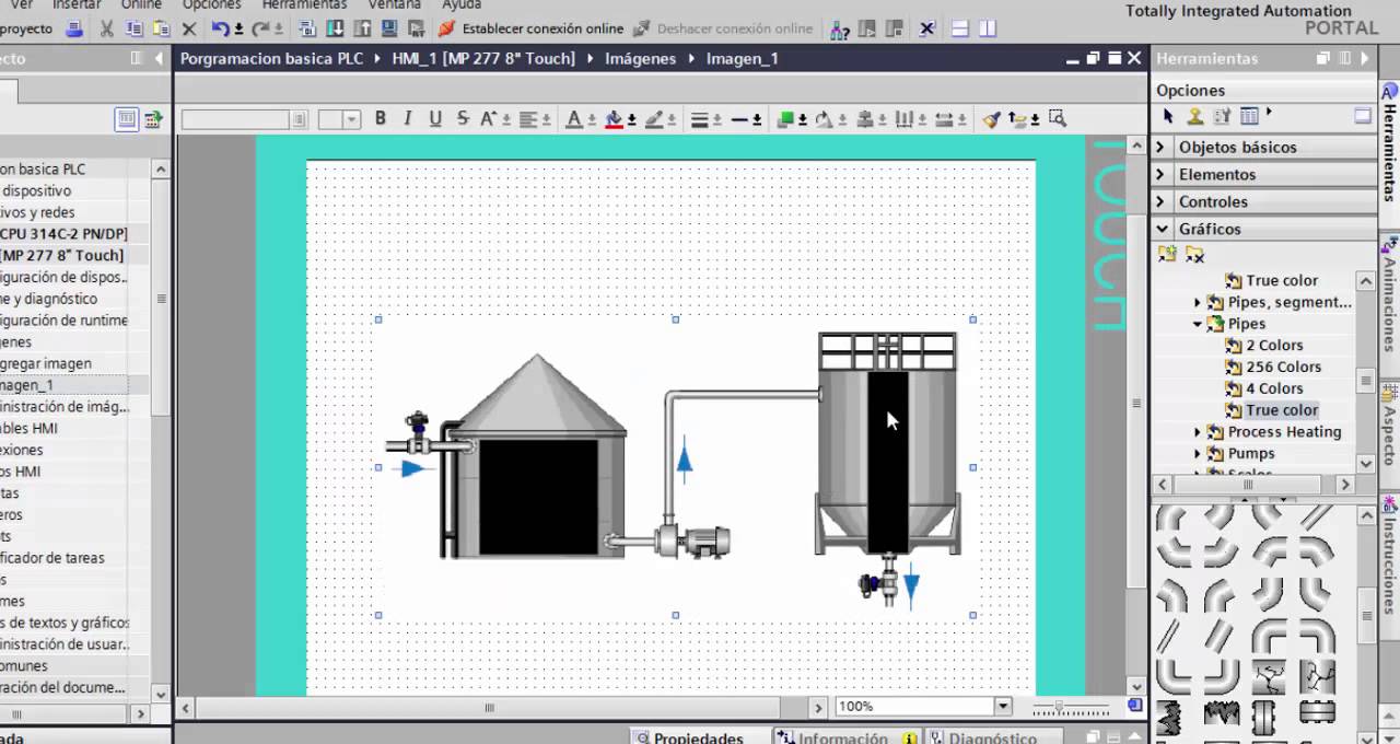 5  Creacion imagen y graficos HMI TIA V13