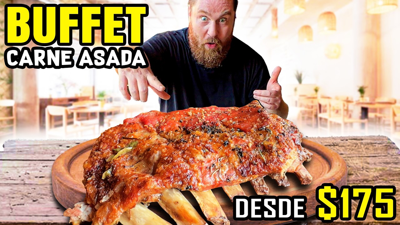 BUFFET LIBRE DE CARNE ASADA desde $175 🔥 RETO de la PARRILLADA 📌 Tlaxcala
