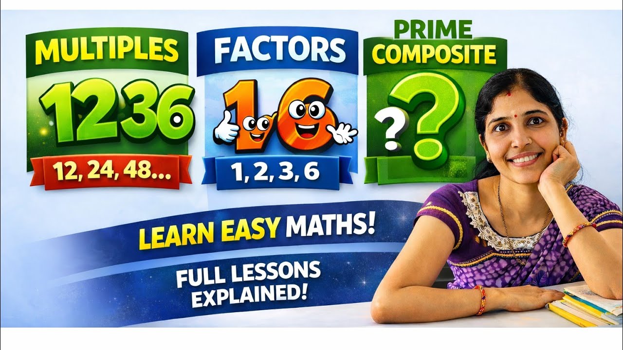 Twin prime co prime Factors and Multiples क्या होते हैं? | आसान तरीके से समझें