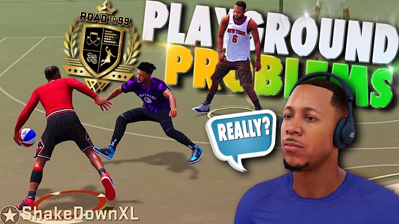 Slashing PLAYMAKER Lookin Like An OP Point Forward from 2K17 - NBA 2K18 Playground