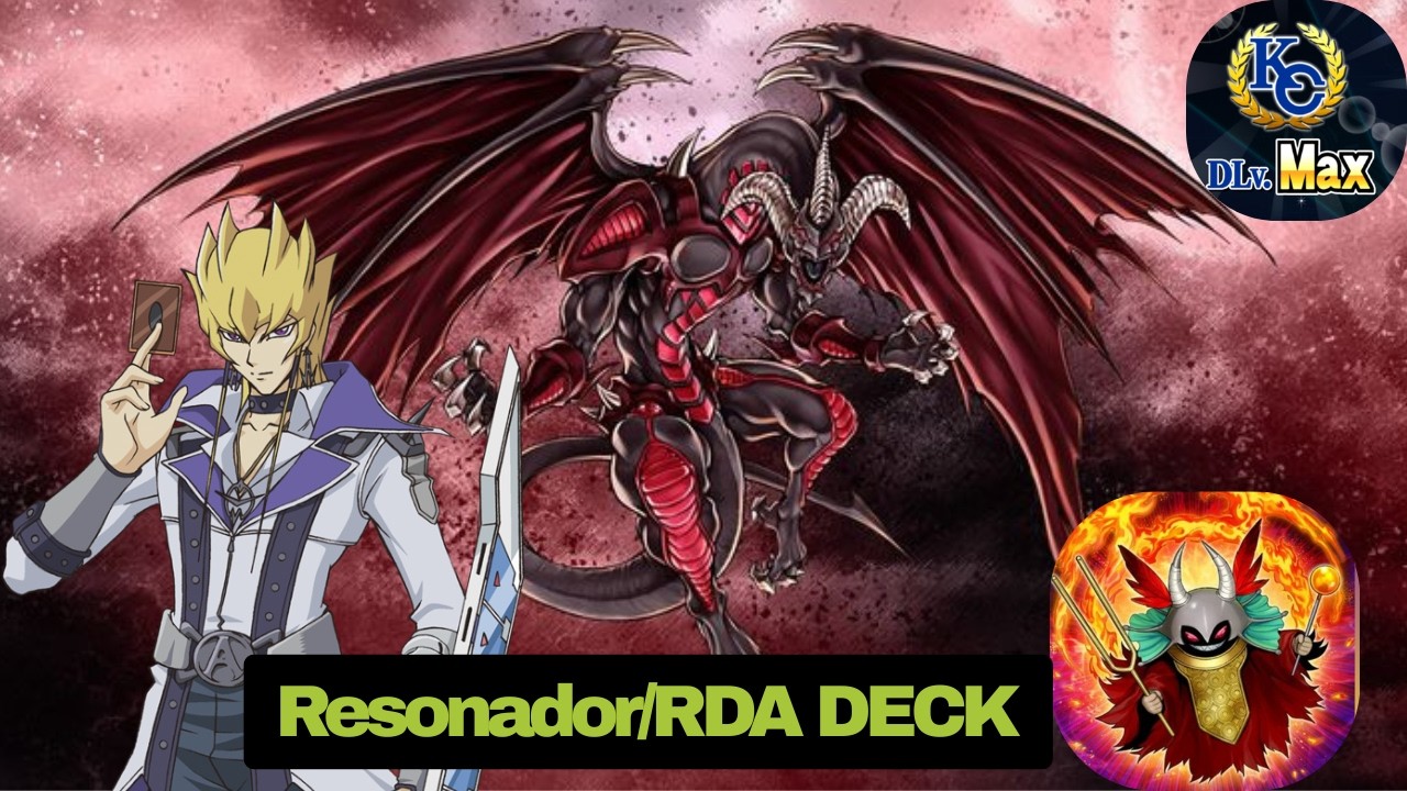 !El Rey llega a Nd Max¡ / Resonador deck / Jack Atlas / RDA - KC CUP 1st Stage - Yugioh Duel Links
