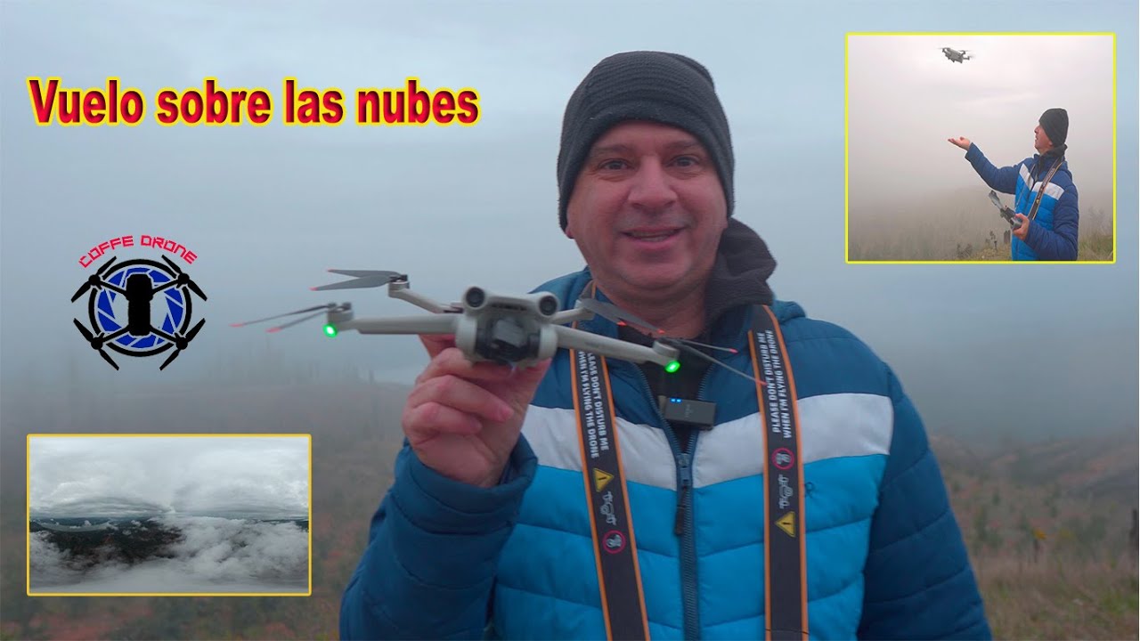 Vuelo sobre las nubes con el Mini 3 Pro