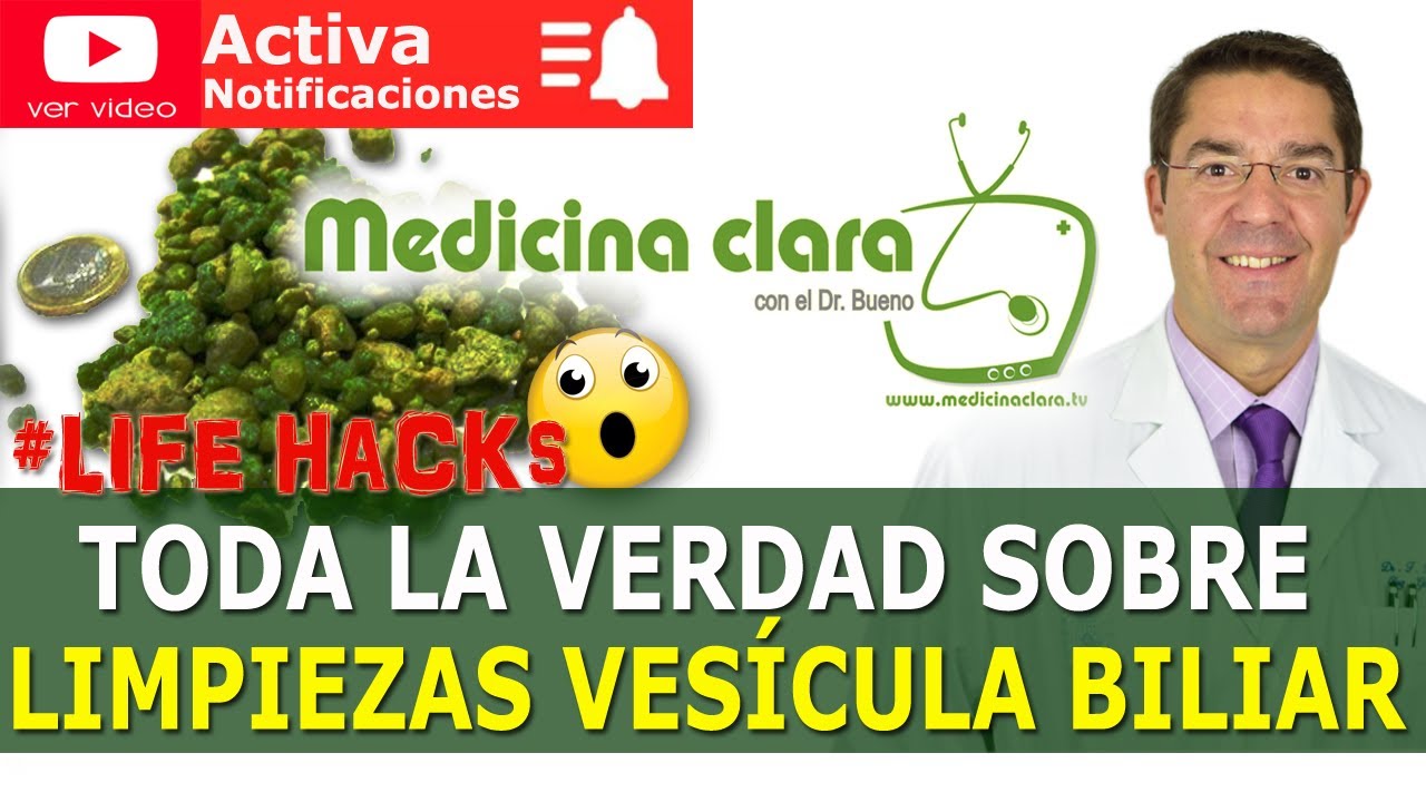 LIMPIEZAS VESICULA BILIAR ¿Qué son las PIEDRAS VERDES  que se botan? EXPLICACION | Medicina Clara