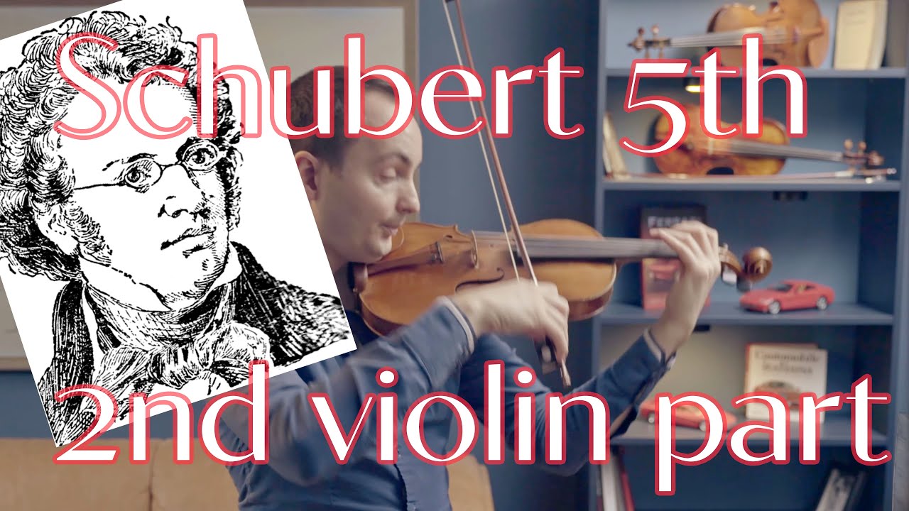 Schubert 5th Symphony, 1st Movement, 2nd Violin part only