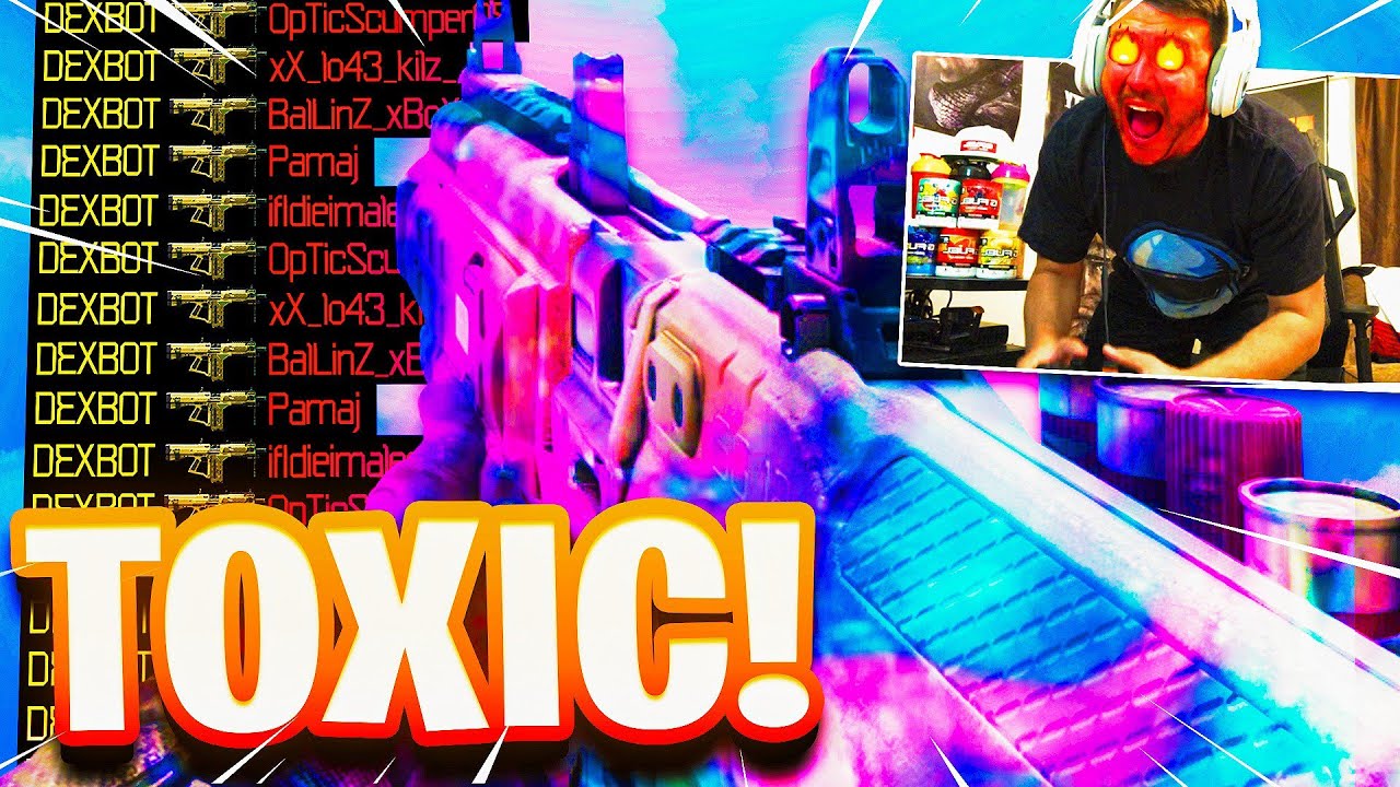 I went TOXIC with the SG12 FLASHLIGHT MOD (Black Ops 4 Funny Moments)