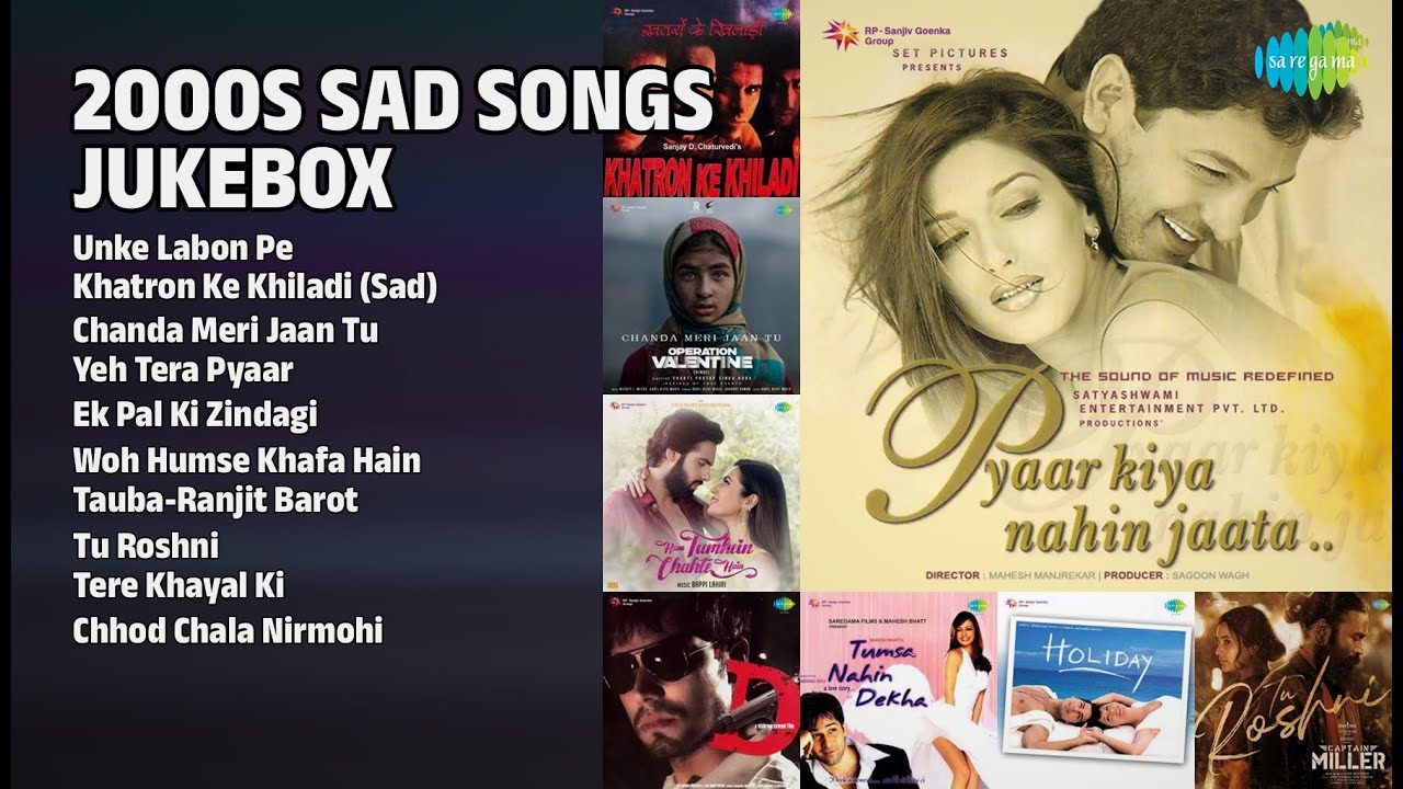 2000 के दशक के दुखद गाने | Sonu Nigam Songs | Unke Labon Pe | Khatron Ke Khiladi Sad