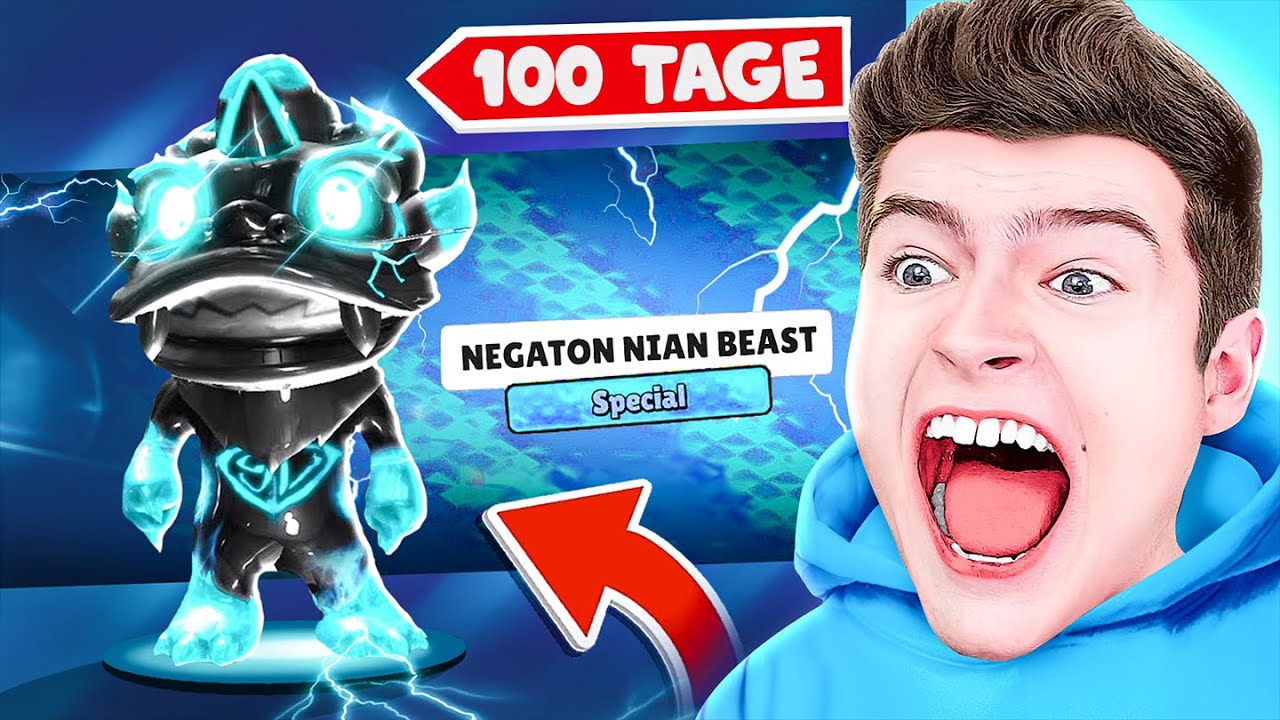 Ich STARTE NACH 100 Tagen STUMBLE GUYS und das geschah...