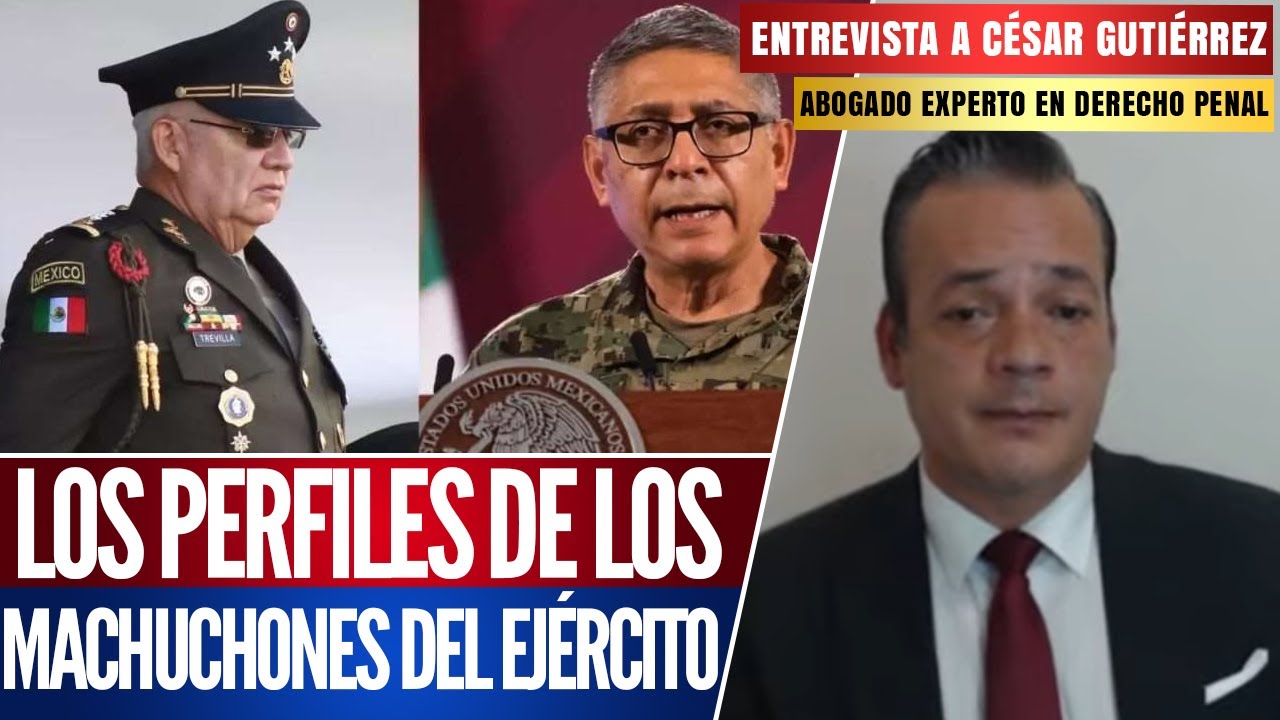 ELLOS son los NUEVOS GENERALES de la SEDENA que NOMBRÓ Claudia Sheinbaum: César Gutiérrez Priego