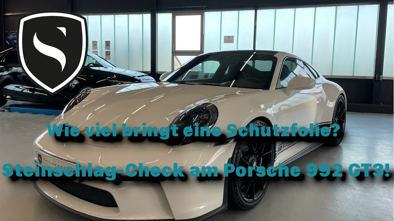 Steinschlagschutzfolie: Was es bringt und worauf man unbedingt achten muss! |Porsche 992 GT3 Touring