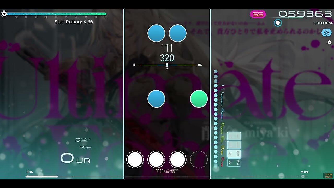 [Osu!mania Custom] Ultimate Force - Sakuzyo