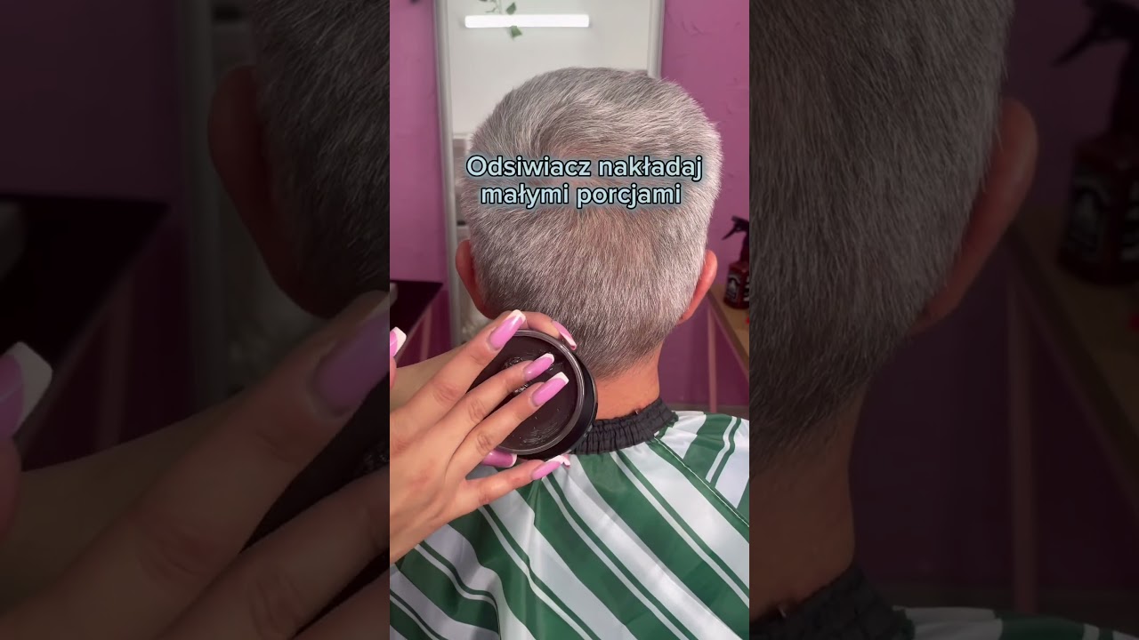 Jak nałożyć wosk odsiwiający Venita Men?