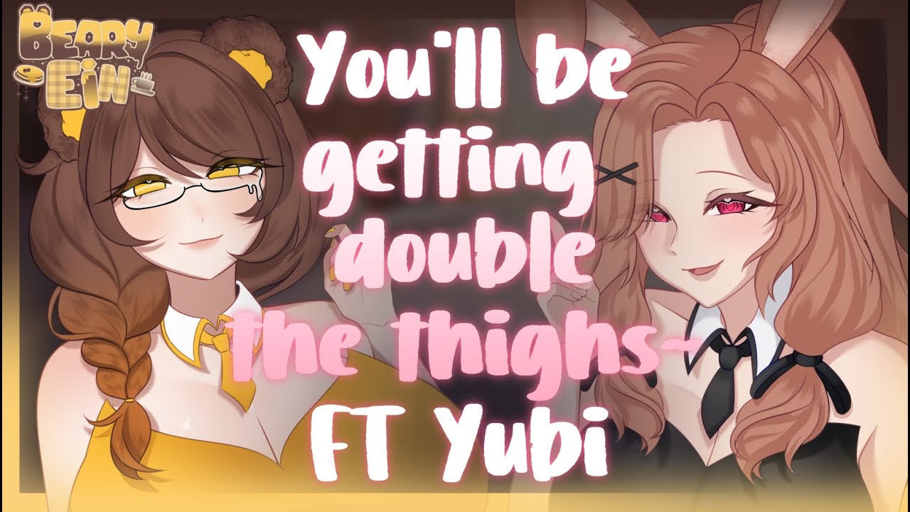 🐻 Dominant Bunny Mommies tease you with their thighs ft. @Yubi ゆび | Audio Roleplay F4M