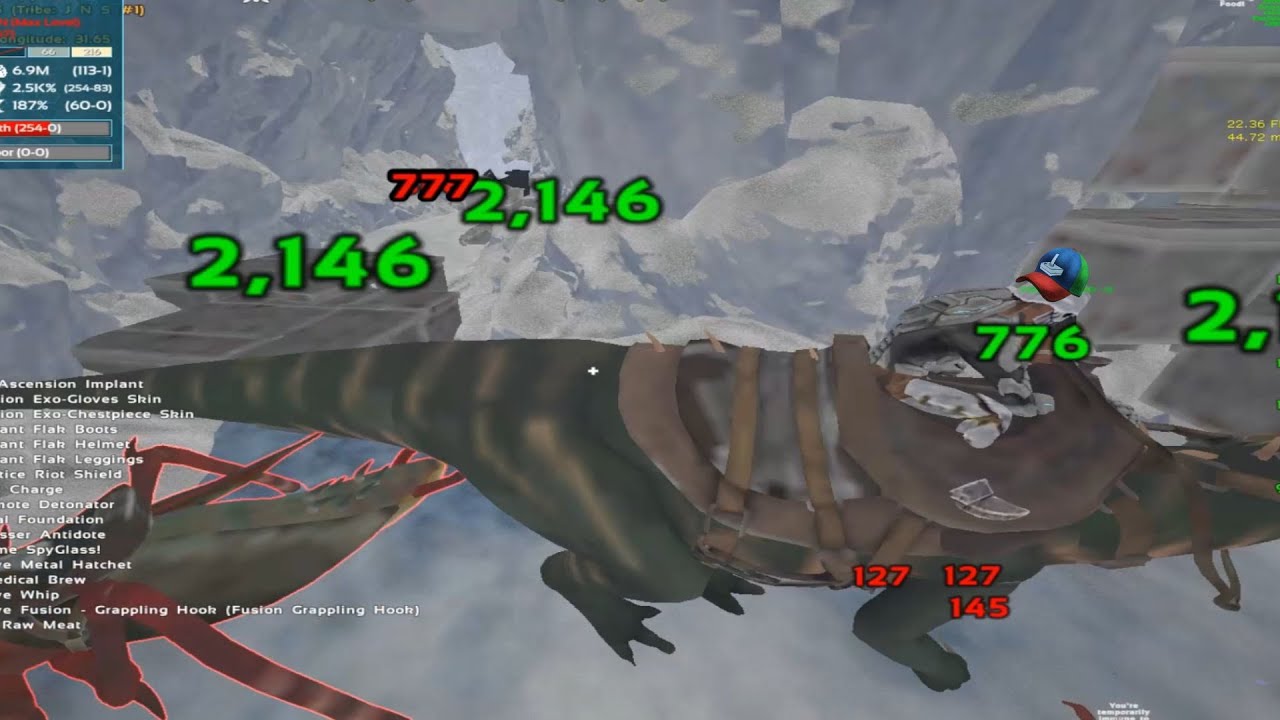 Online Wiping ICE CAVE | J N S | Ark Fusion Unofficial PvP