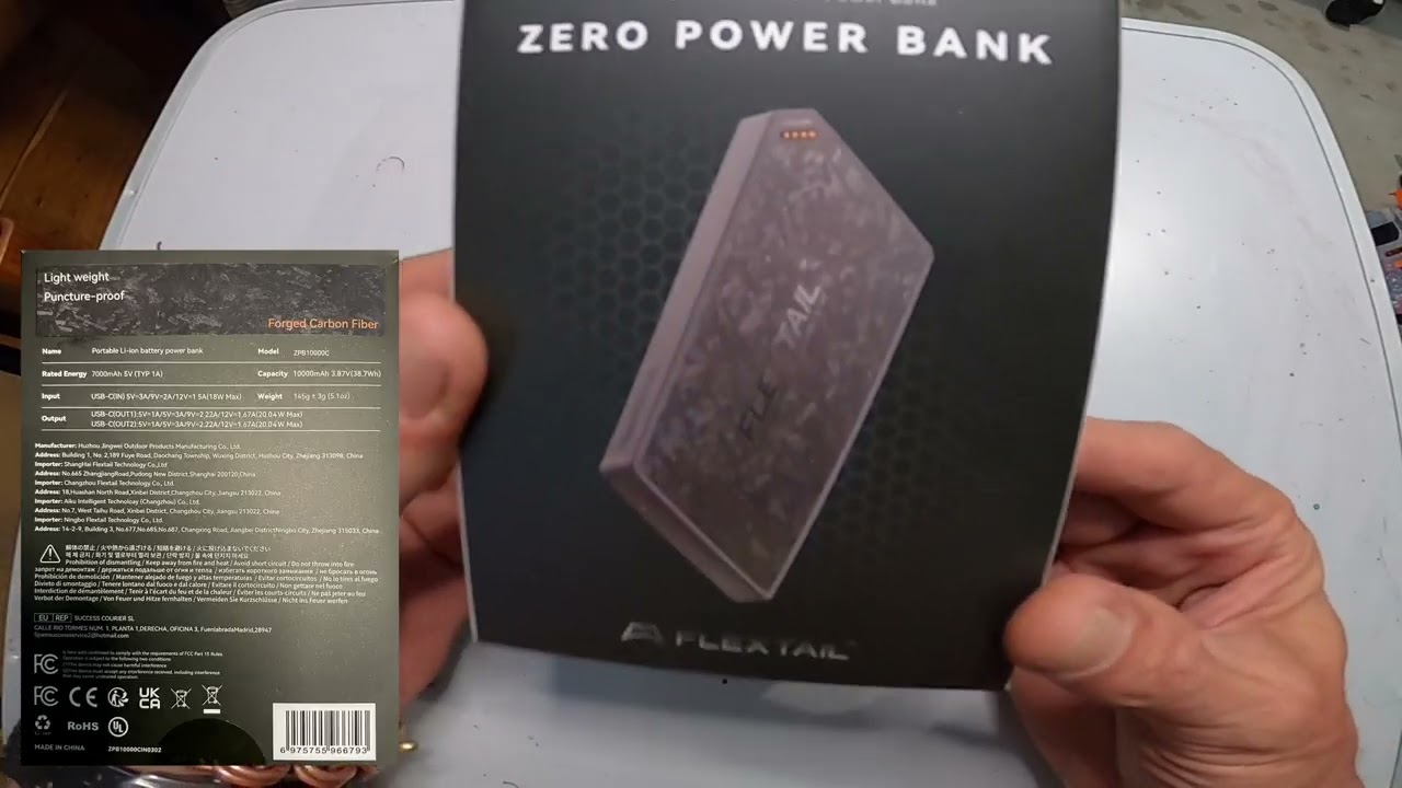 Unboxing first look and impressions FLEXTAIL Zero Power Bank. 