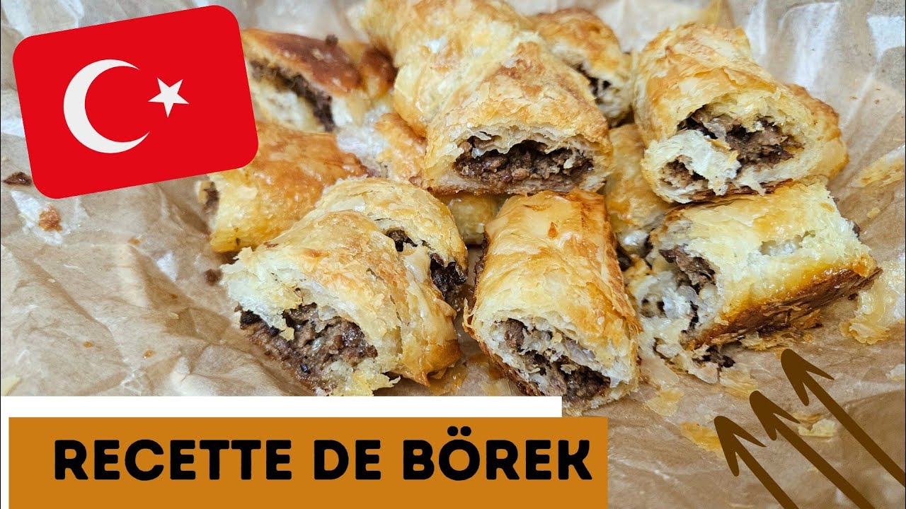 Рецепт СУПЕР хрустящего бёрека 🇹🇷 с мясным фаршем