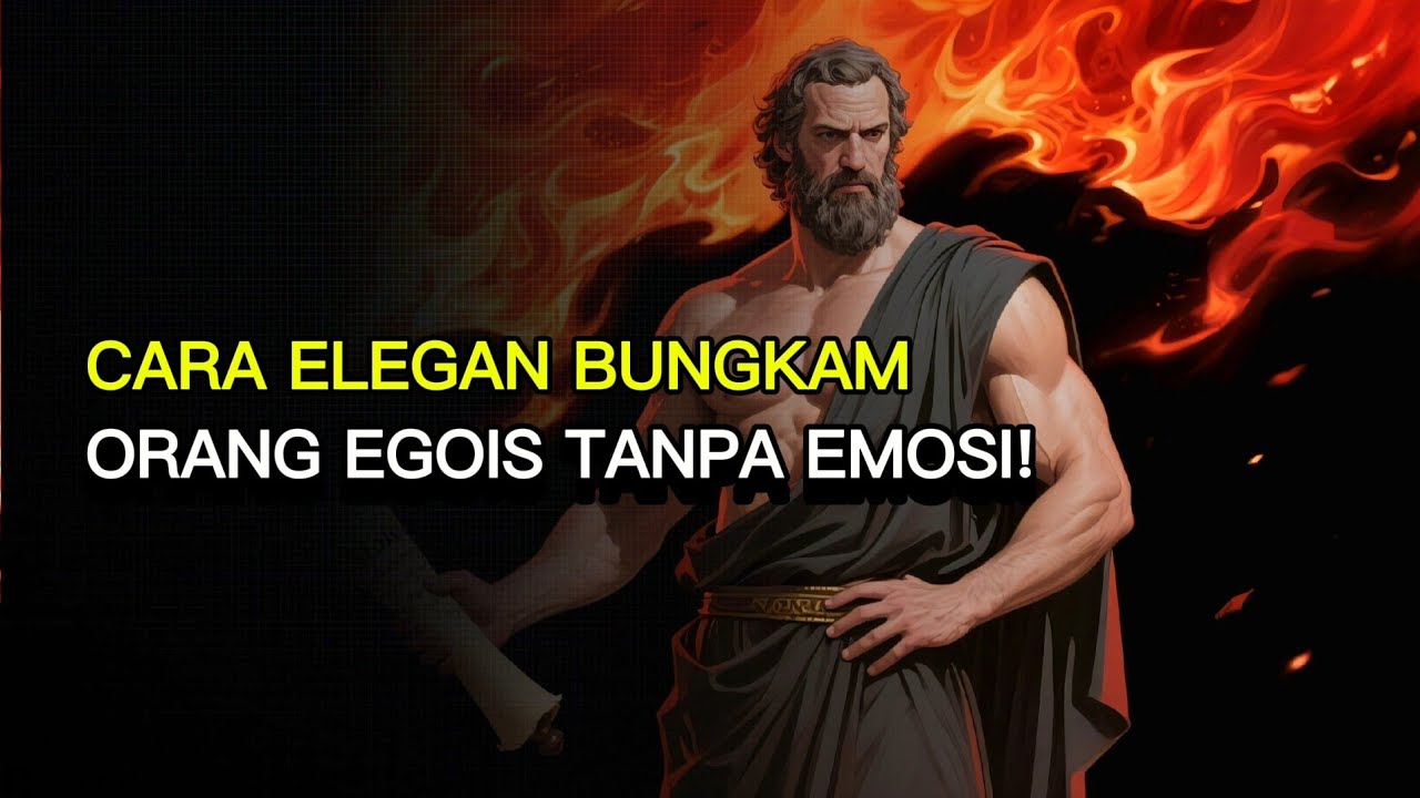 10 Prinsip Stoik Hadapi Orang Egois Tanpa Emosi! | Filosofi Stoikisme