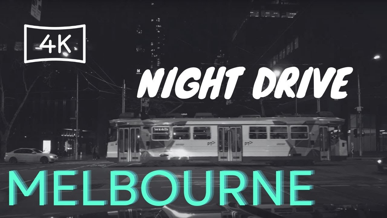 Night Drive  Melbourne 2023  4K #melbourne #nightdrive