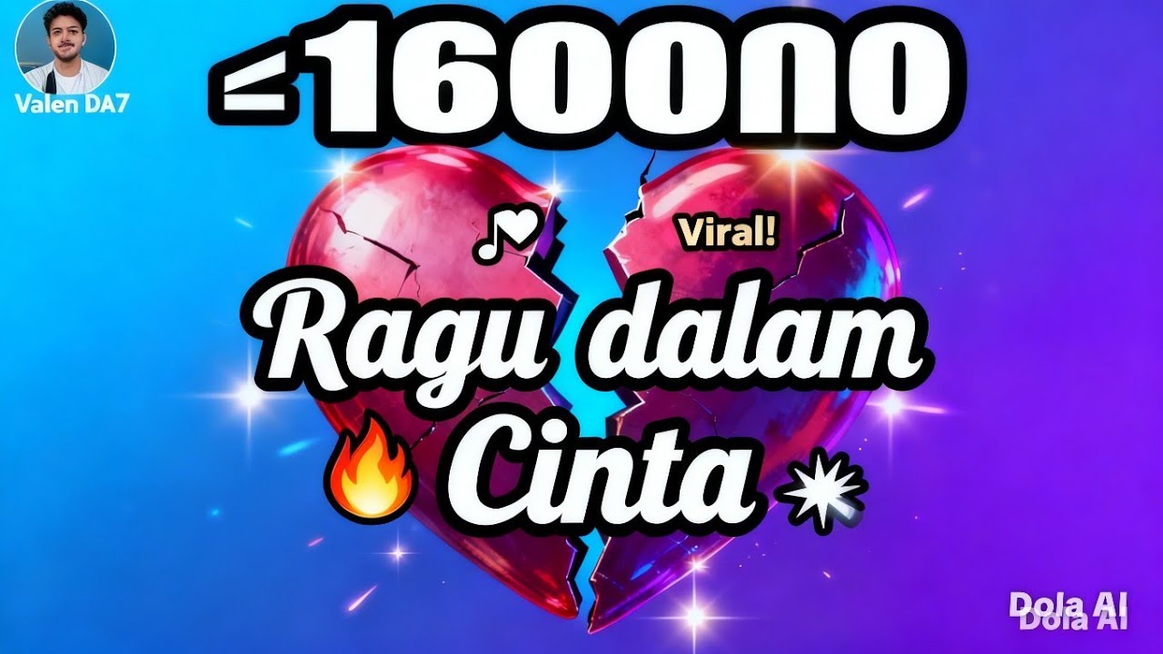 Viral! Lagu Ragu dalam Cinta Milik Valen DA7 Pecahkan Rekor, Liriknya Menyentuh Hati Penikmat Musik