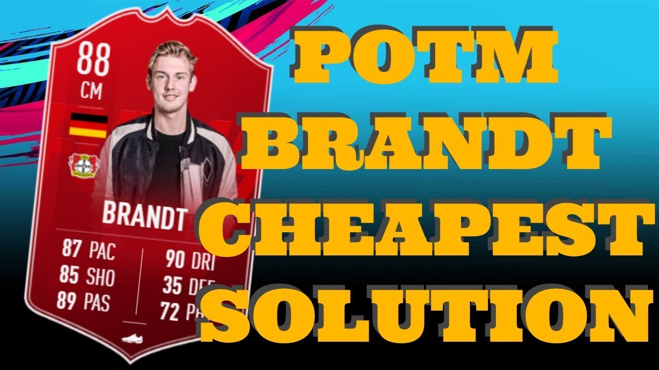 POTM BRANDT SBC CHEAPEST SOLUTION