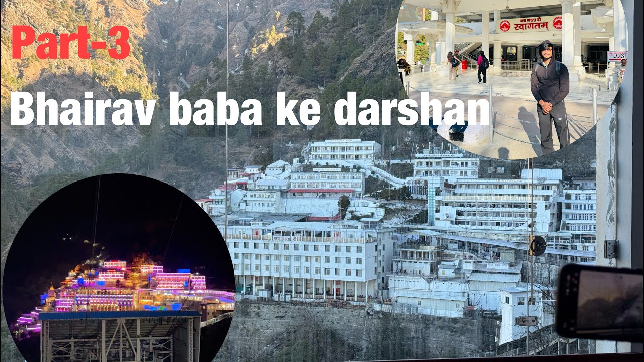 Bhairav baba ke dharshan ke baad niche ki or prasthan || final part || jai mata di 🙏🏻🚩||