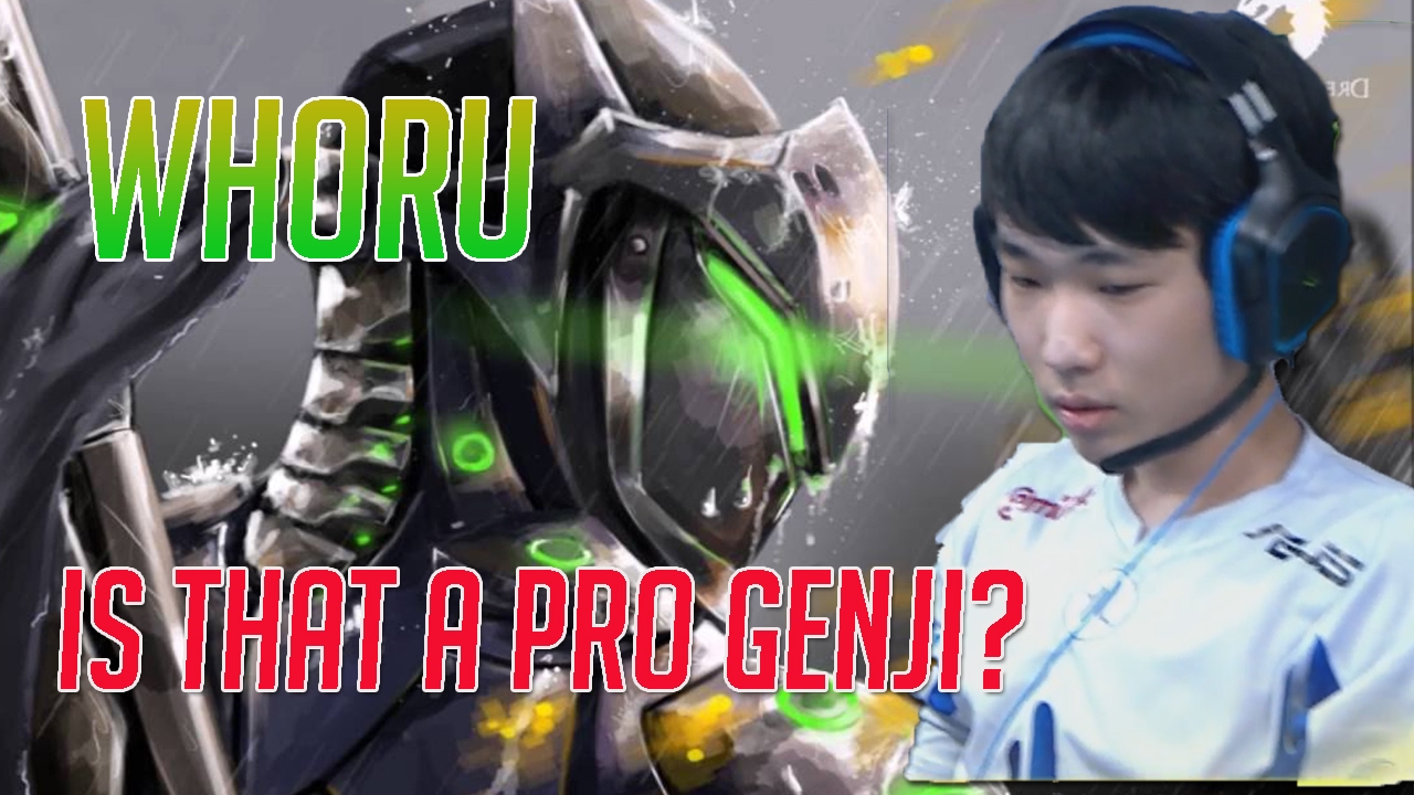 [오버워치] WHORU – IS THAT A PRO GENJI ? | 최고의 겐지 모멘트 몽타