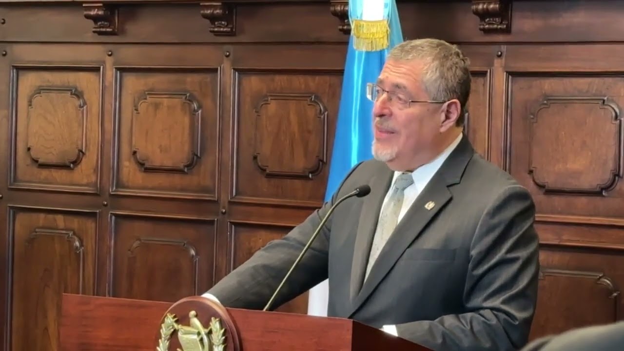 Presidente Bernardo Arévalo se pronunció por la elección de magistrados de la CC