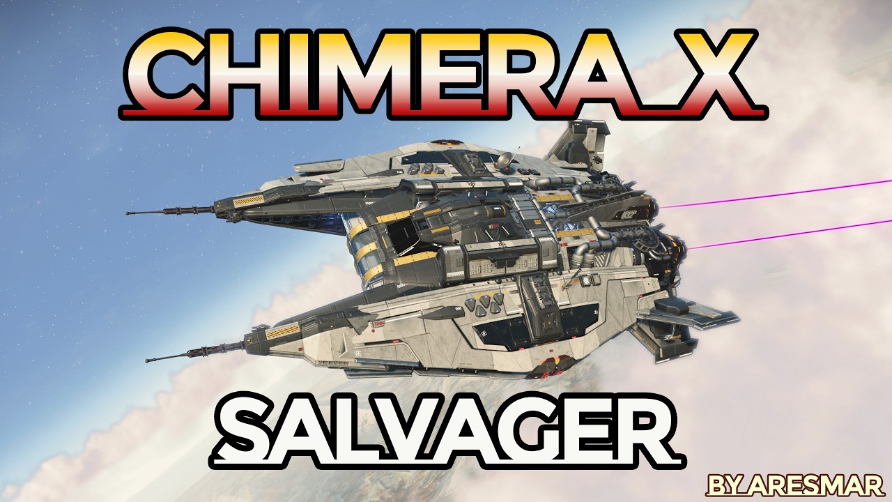 Chimera X Salvager for Cosmos Update - No Man's Sky Corvette Showcase (For PC and Consoles!)