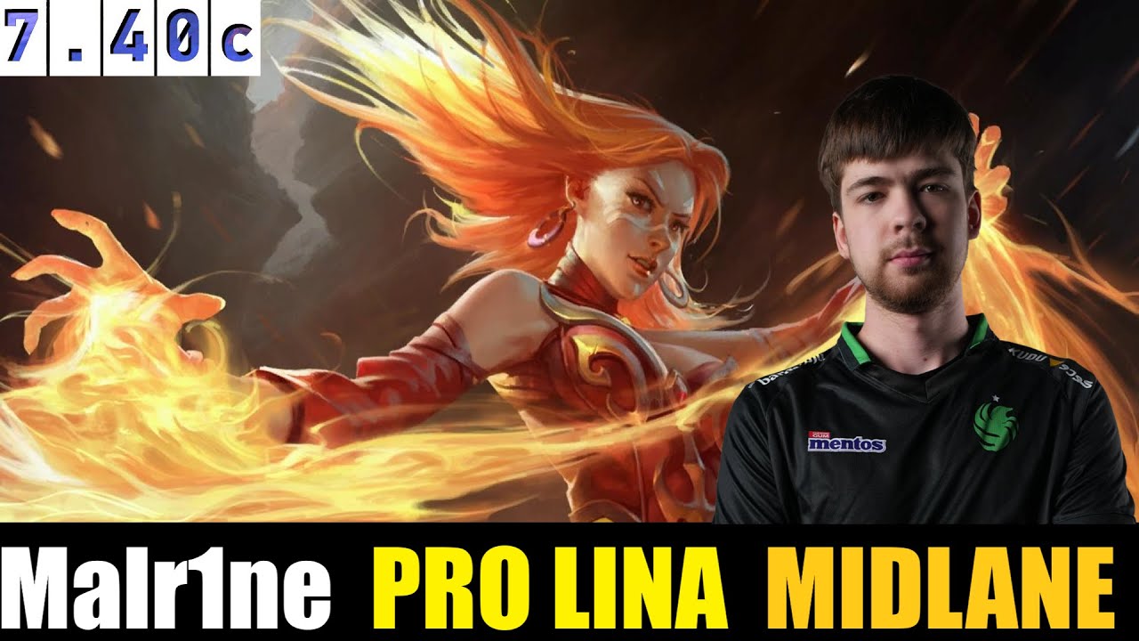 🤯  Malr1ne [LINA] MID 7.40c - DOTA 2 HIGHEST MMR MATCH#dota2   #dota2gameplay