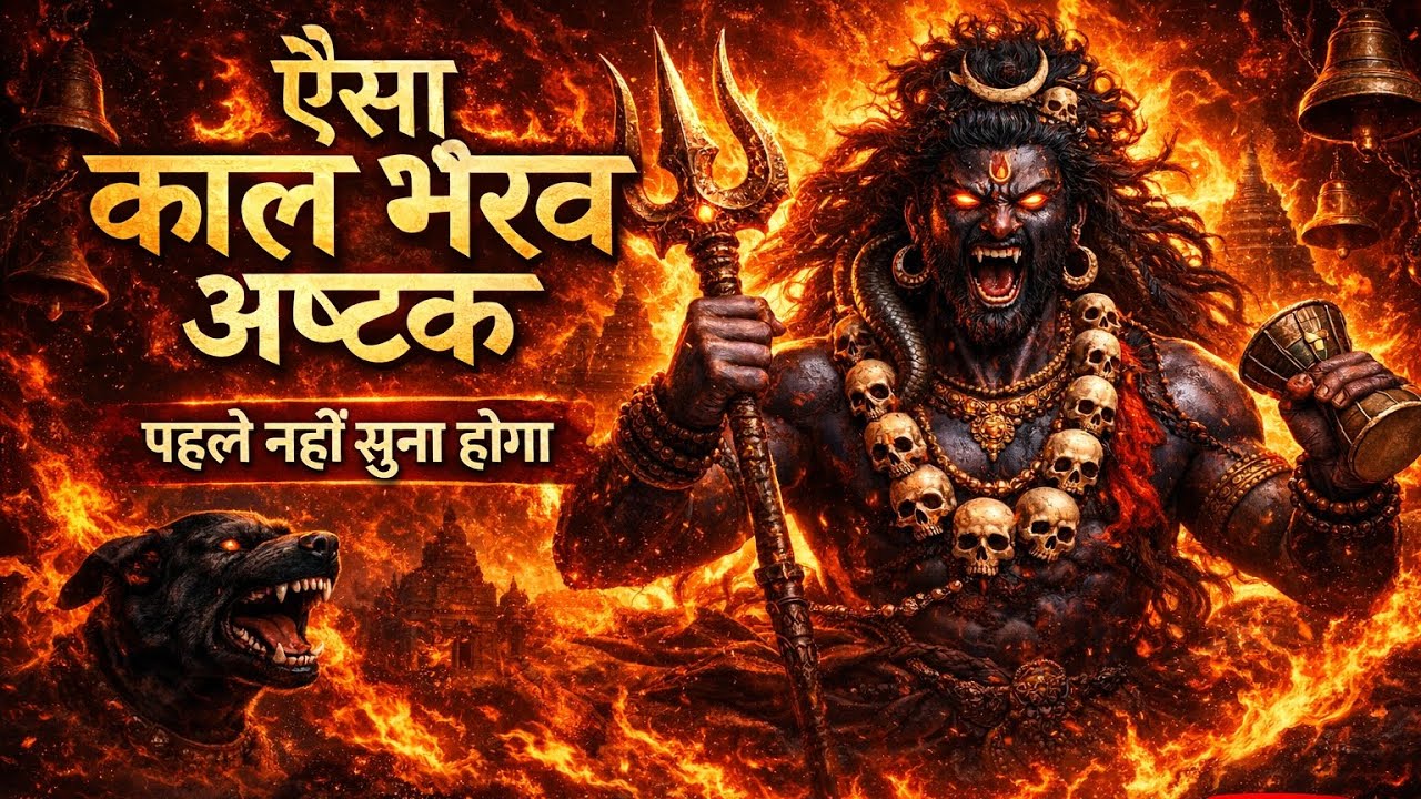 काल भैरव अष्टक - Kal Bhairav Ashtakam | Powerful Bhairav Bhajan | Kaal Bhairav Mantra Song